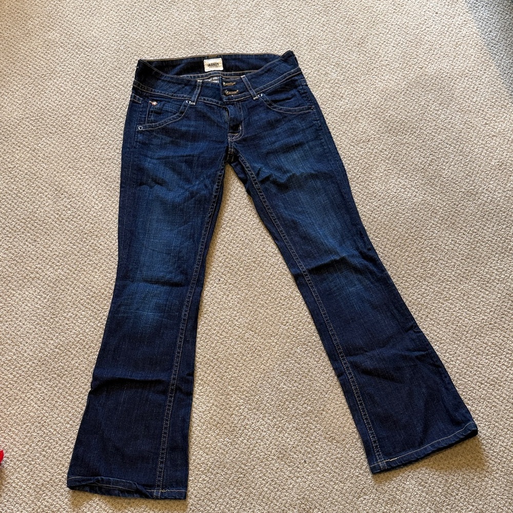 Hudson Jeans Dark Blue Flare Leg